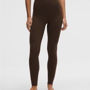 Lululemon Align High-Rise Pant 28" in Espresso - size 8